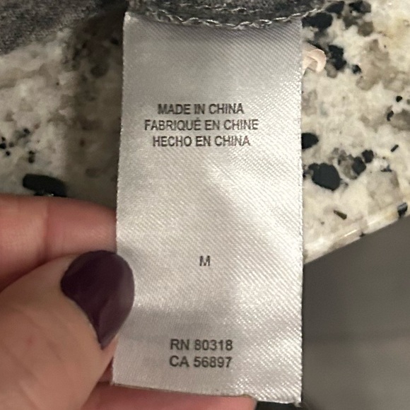 Grey Short Sleeve Henley Tee - Picture 3 of 11